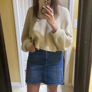 Size 9 Arizona denim mini skirt
